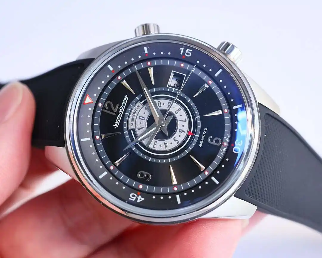 General Watches Jaeger-LeCoultre watch men's watch with original fully automatic mechanical movement top 316 stainless steel case strap mineral super mirror diameter 42mm KK011500 view 7