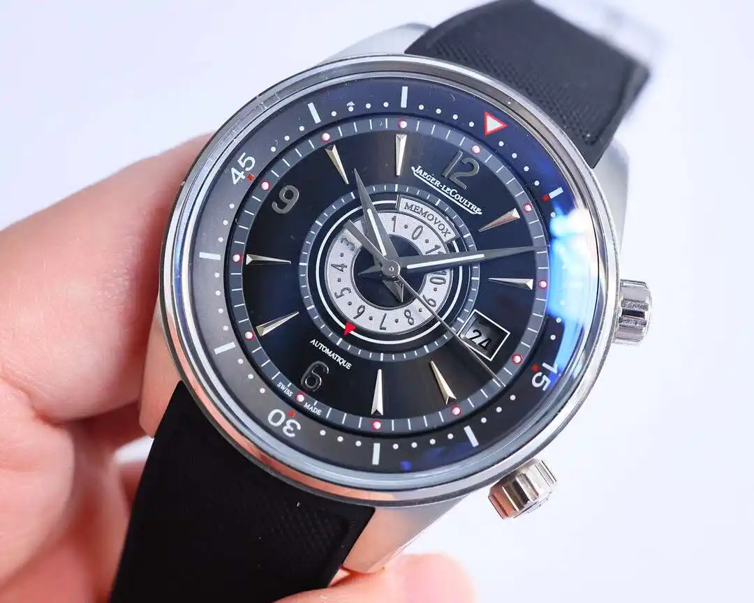 General Watches Jaeger-LeCoultre watch men's watch with original fully automatic mechanical movement top 316 stainless steel case strap mineral super mirror diameter 42mm KK011500 view 8