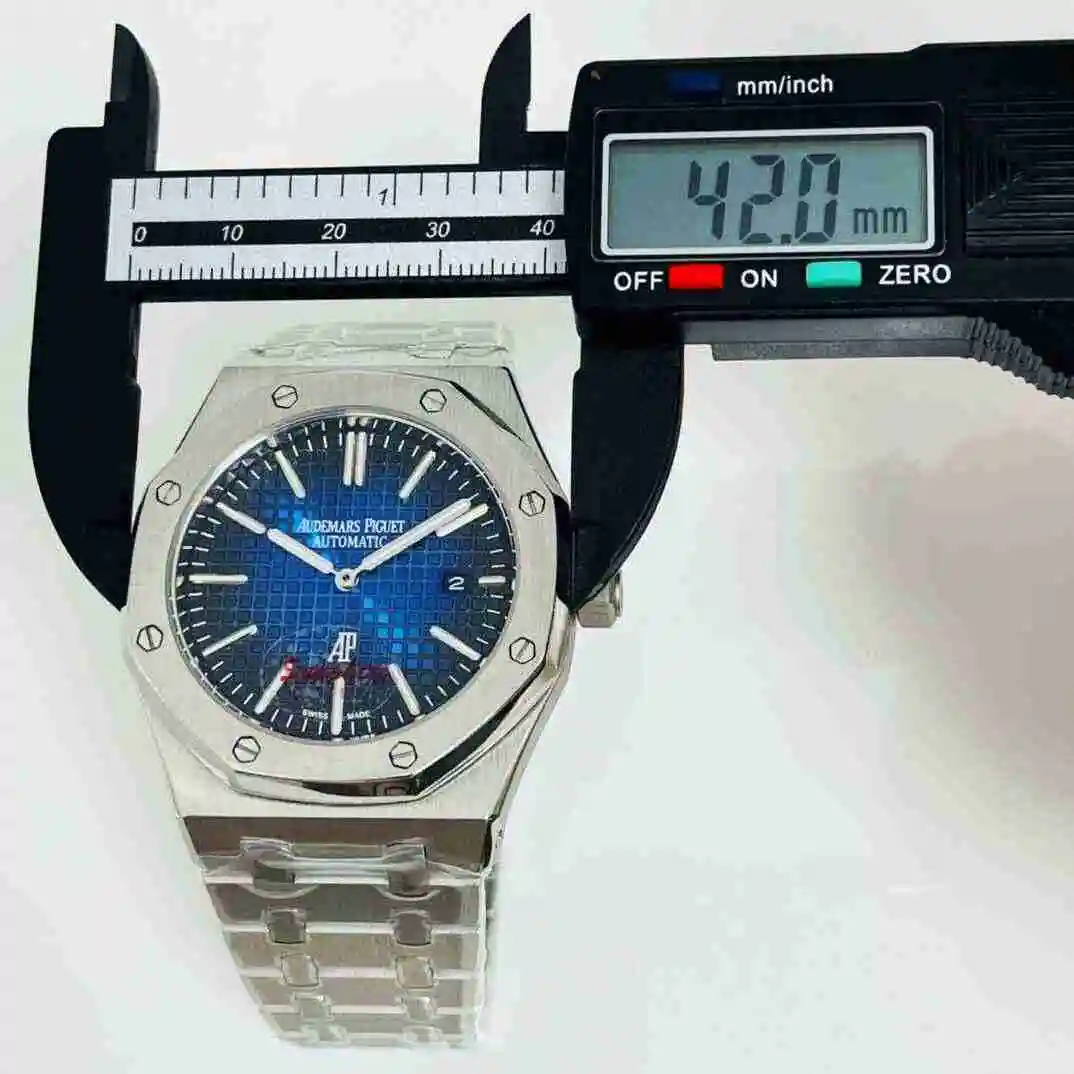 General Watches Audemars Piguet Aibi Watch Men's Watch Paired with Original Fully Automatic Mechanical Movement, Top Grade 316 Precision Steel Case with Mineral Super Strong Mirror Diameter 42mm KK04050 view 6
