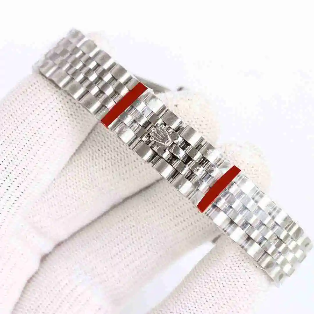 General Watches Rolex Watch Women's Watch Paired with Original Fully Automatic Mechanical Movement Top grade 316 Precision Steel Case with Mineral Super Strong Mirror Diameter 28mm kk view 3