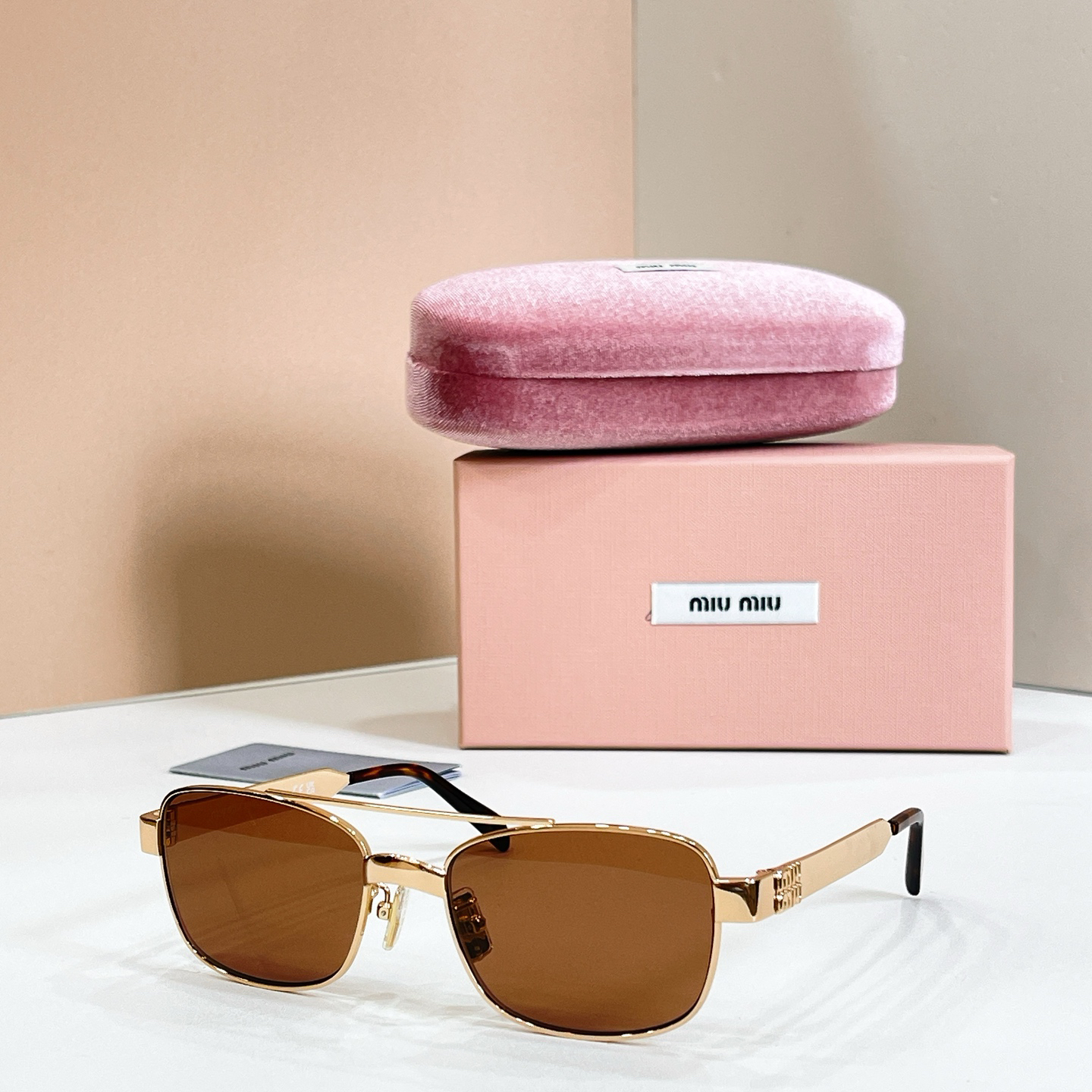 Miu Miu MIU M EL: SMUC52 Size 56-19-135 Sunglasses view 4
