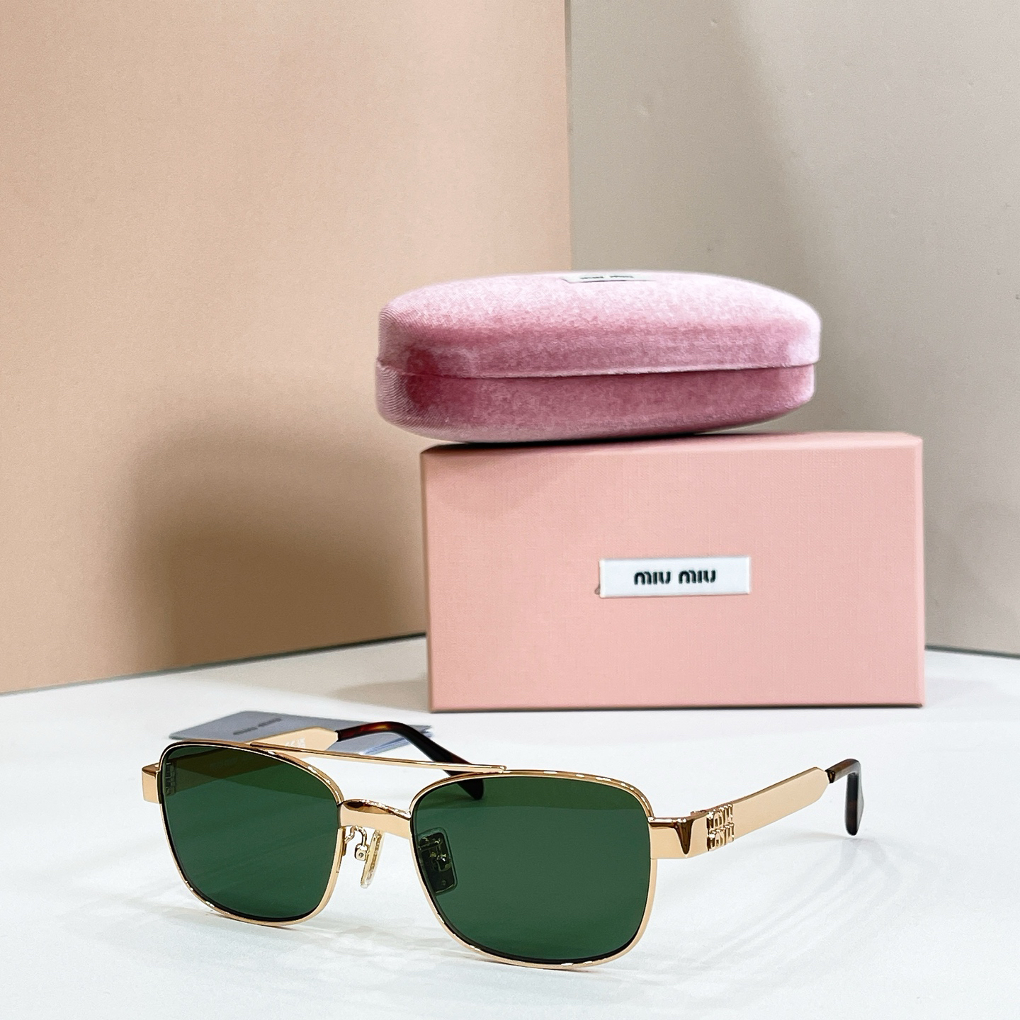 Miu Miu MIU M EL: SMUC52 Size 56-19-135 Sunglasses view 8