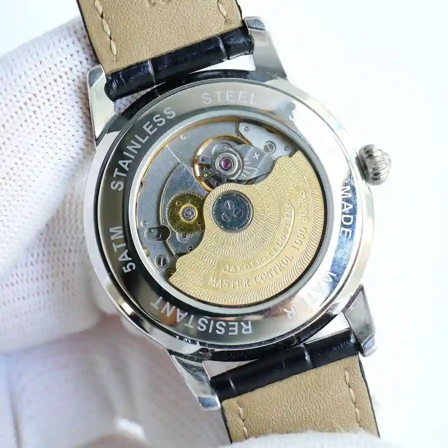 General Watches Jaeger-LeCoultre Ji @ Home Watch Men's Watch Paired with Original Fully Automatic Mechanical Movement Top Grade 316 Precision Steel Case with Mineral Super Strong Mirror Diameter 39mm KK09800 1 view 4