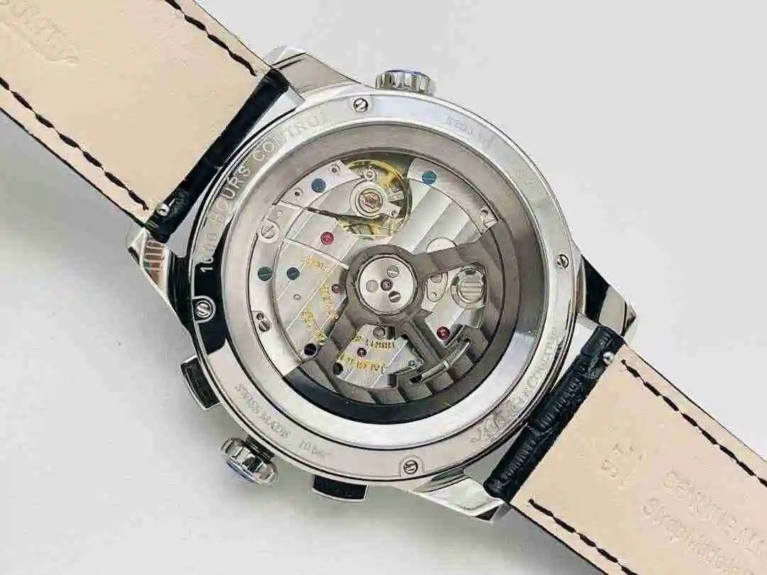 General Watches Jaeger-LeCoultre Jijia Watch Men's Watch Paired with Original Fully Automatic Mechanical Movement Top Grade 316 Precision Steel Case with Mineral Super Strong Mirror Diameter 44mm kk view 4