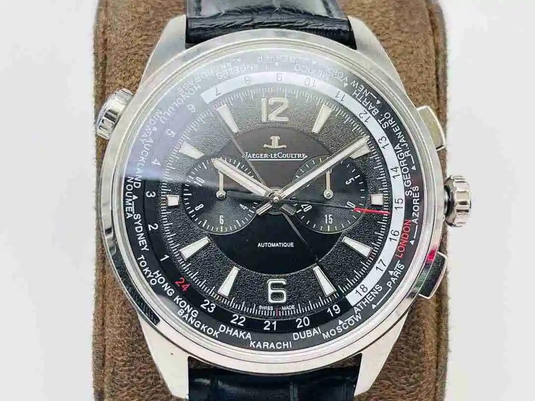 General Watches Jaeger-LeCoultre Jijia Watch Men's Watch Paired with Original Fully Automatic Mechanical Movement Top Grade 316 Precision Steel Case with Mineral Super Strong Mirror Diameter 44mm kk view 7