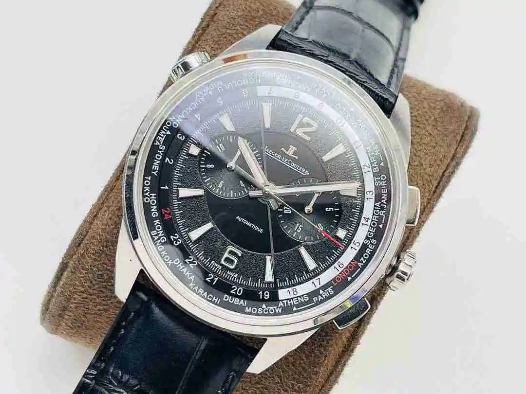 General Watches Jaeger-LeCoultre Jijia Watch Men's Watch Paired with Original Fully Automatic Mechanical Movement Top Grade 316 Precision Steel Case with Mineral Super Strong Mirror Diameter 44mm kk view 8