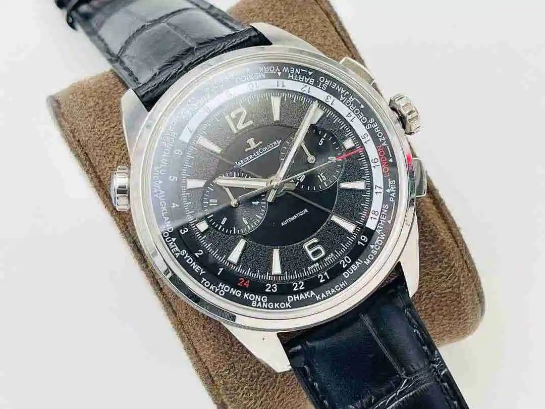 General Watches Jaeger-LeCoultre Jijia Watch Men's Watch Paired with Original Fully Automatic Mechanical Movement Top Grade 316 Precision Steel Case with Mineral Super Strong Mirror Diameter 44mm kk view 9