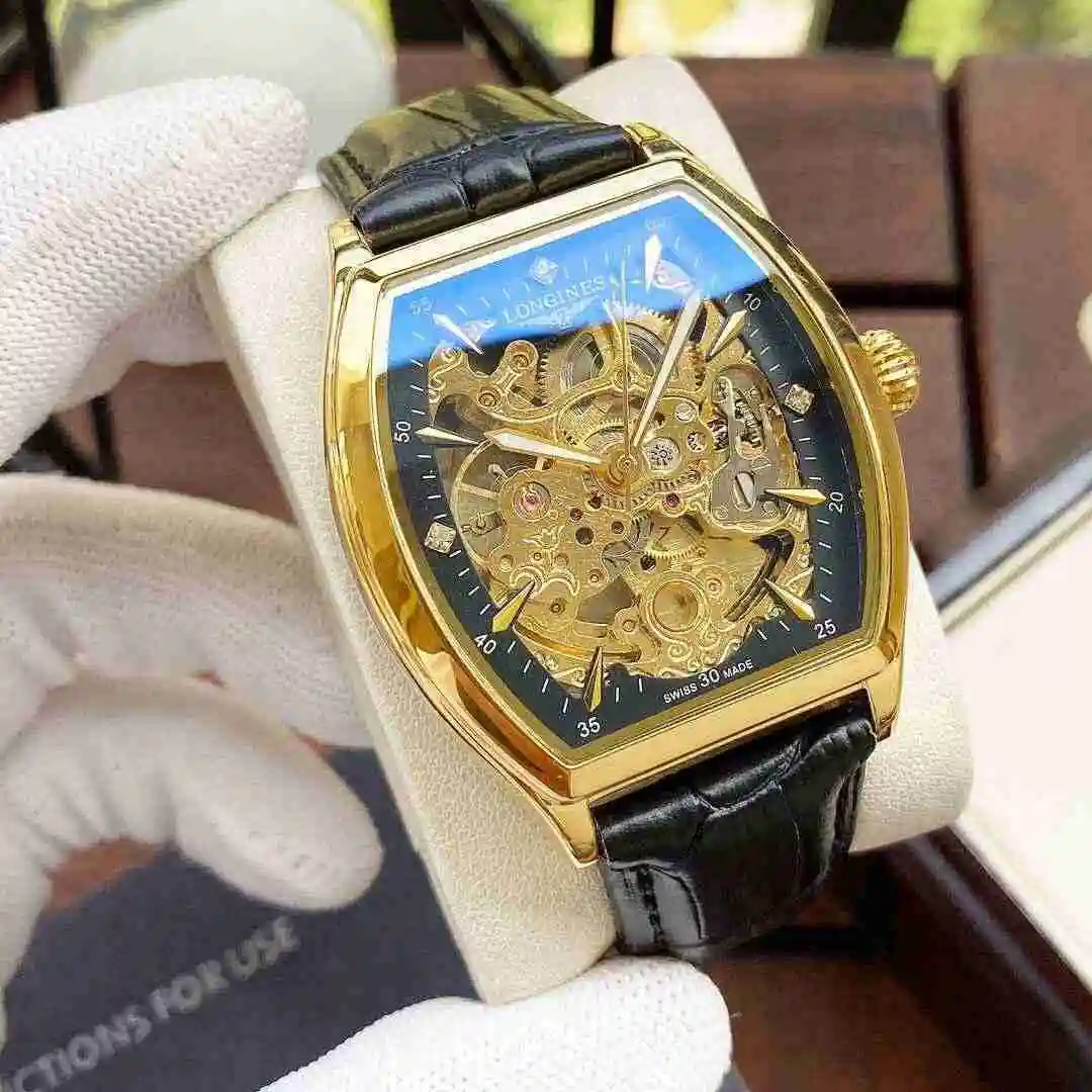General Watches Longines Watch Men's Watch Paired with Original Fully Automatic Mechanical Movement Top Grade 316 Precision Steel Case with Mineral Super Strong Mirror Diameter 42mm KK04950 2 view 4