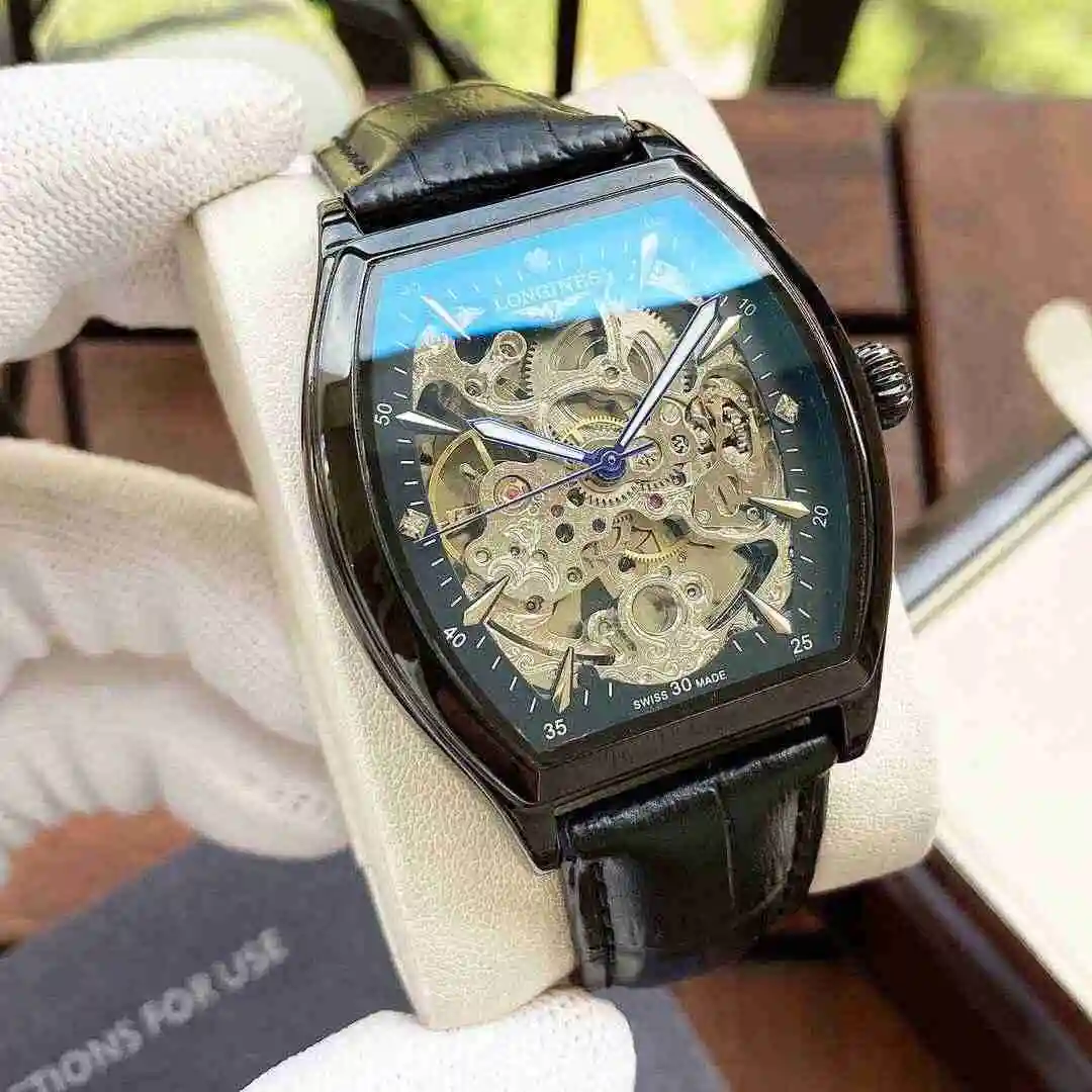 General Watches Longines Watch Men's Watch Paired with Original Fully Automatic Mechanical Movement Top Grade 316 Precision Steel Case with Mineral Super Strong Mirror Diameter 42mm KK04950 2 view 5