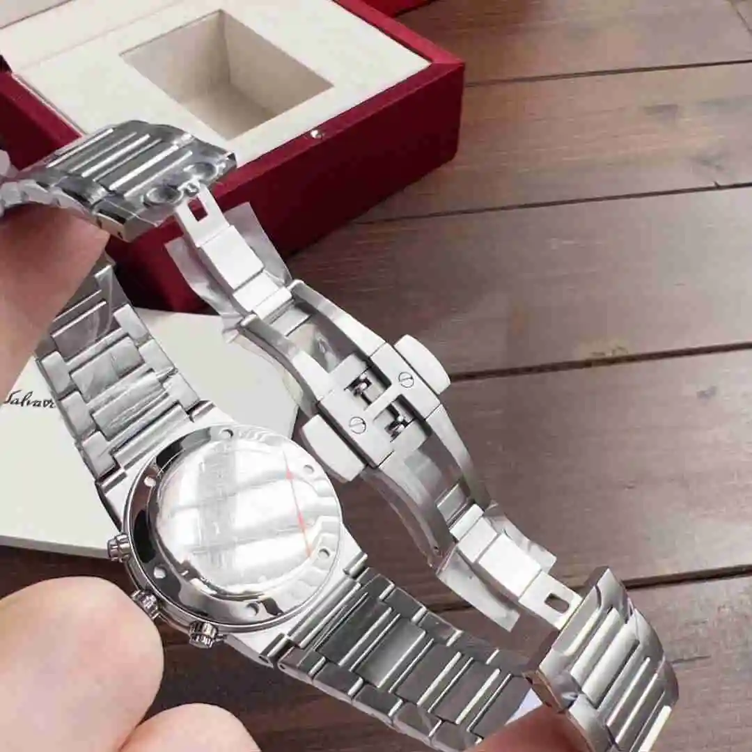 General Watches Ferragamo Watch Men's Watch Paired with Original Fully Automatic Mechanical Movement Top Grade 316 Precision Steel Case Case with Mineral Super Strong Mirror Diameter 41mm KK09800 2 view 5