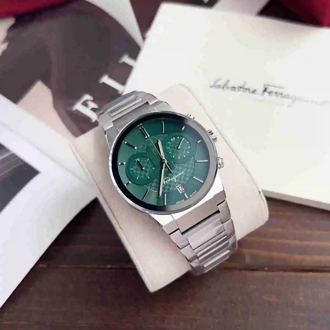 General Watches Ferragamo Watch Men's Watch Paired with Original Fully Automatic Mechanical Movement Top Grade 316 Precision Steel Case Case with Mineral Super Strong Mirror Diameter 41mm KK09800 2 view 8
