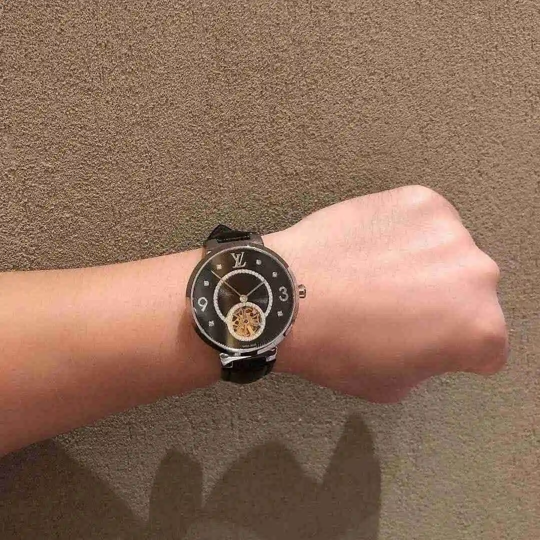 General Watches LV watch for men with original fully automatic mechanical movement, top grade 316 precision steel case with mineral super strong mirror diameter 41mm KK03250 view 6