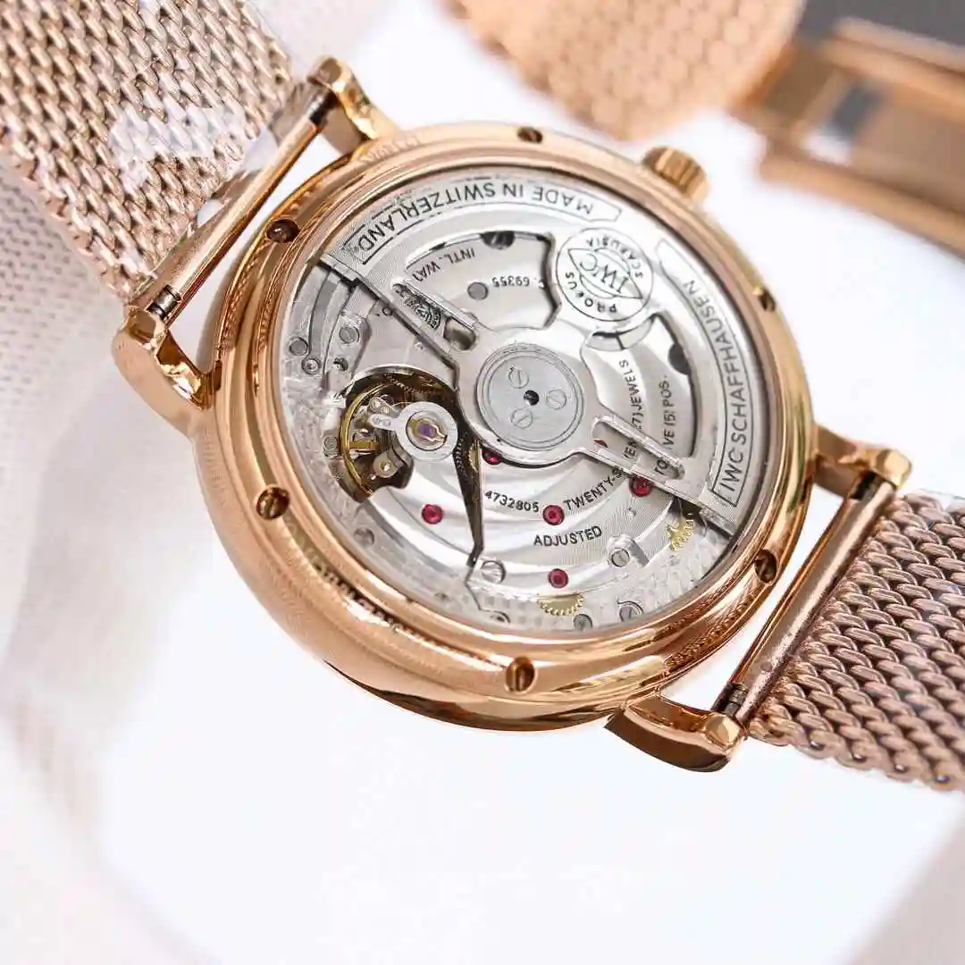 General Watches IWC Wanguo Watch Men's Watch Paired with Original Fully Automatic Mechanical Movement Top Grade 316 Precision Steel Case with Mineral Super Strong Mirror Diameter 40mm KK012500 view 3