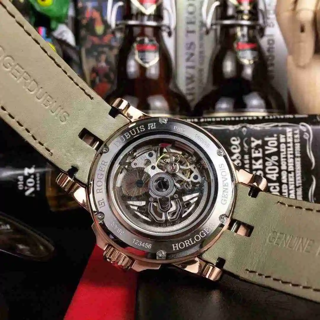 General Watches Roger Duby White 450 Rose Black 470 Watch view 6