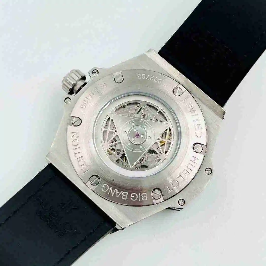 General Watches HUBLOT UBO Watch Men's Watch Paired with Original Fully Automatic Mechanical Movement Top Grade 316 Precision Steel Case with Mineral Super Strong Mirror Diameter 42mm KK06250 view 4