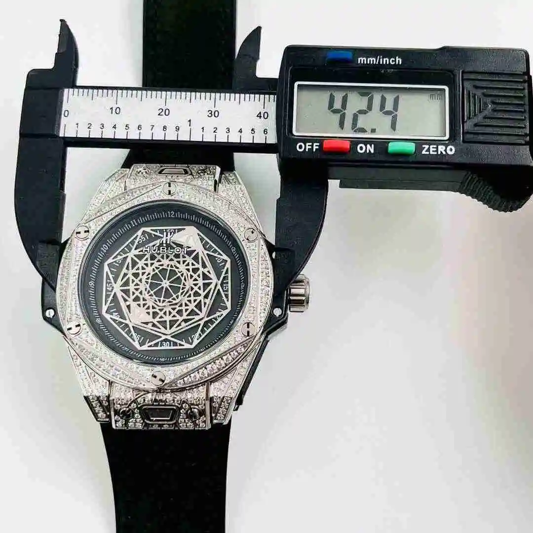 General Watches HUBLOT UBO Watch Men's Watch Paired with Original Fully Automatic Mechanical Movement Top Grade 316 Precision Steel Case with Mineral Super Strong Mirror Diameter 42mm KK06250 view 6