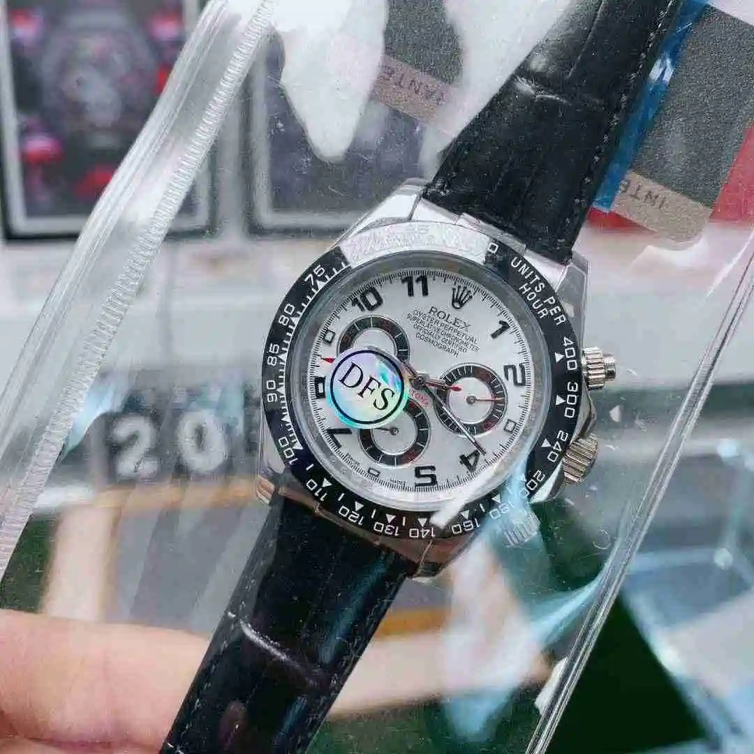 General Watches Rolex Labor Watch Men's Watch Paired with Original Fully Automatic Mechanical Movement Top Grade 316 Precision Steel Case with Mineral Super Strong Mirror Diameter 40mm DM1104550 view 6