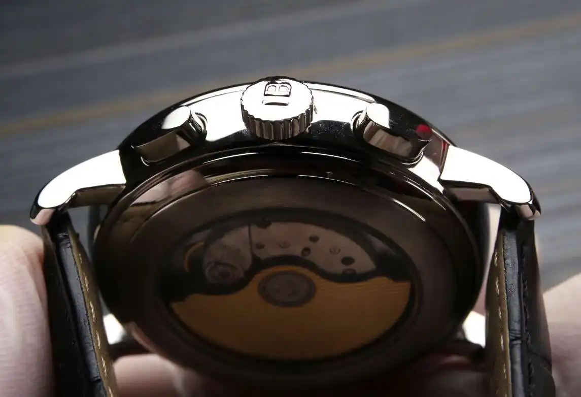 General Watches Bao@Po watch men's watch with original fully automatic mechanical movement top 316 stainless steel case strap mineral super mirror diameter 42mm KK011500 view 4