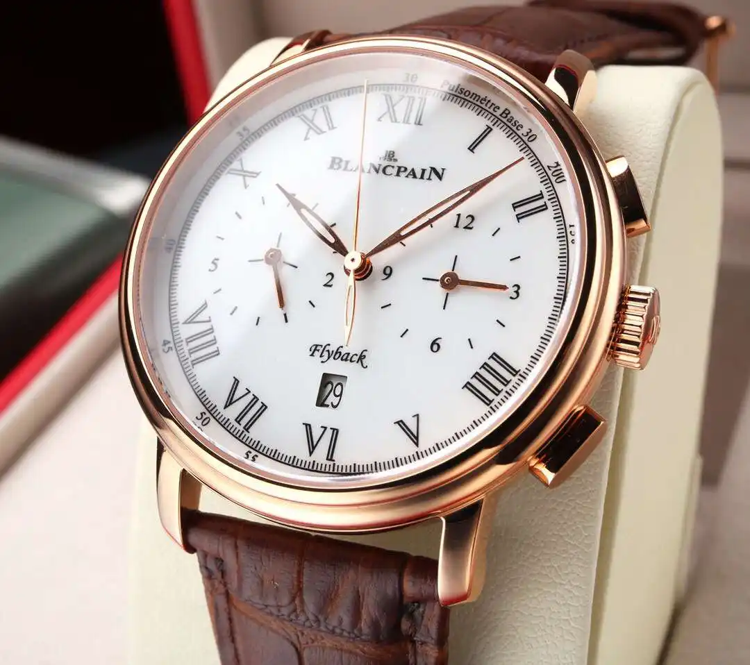 General Watches Bao@Po watch men's watch with original fully automatic mechanical movement top 316 stainless steel case strap mineral super mirror diameter 42mm KK011500 view 5