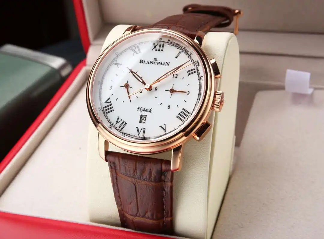 General Watches Bao@Po watch men's watch with original fully automatic mechanical movement top 316 stainless steel case strap mineral super mirror diameter 42mm KK011500 view 6