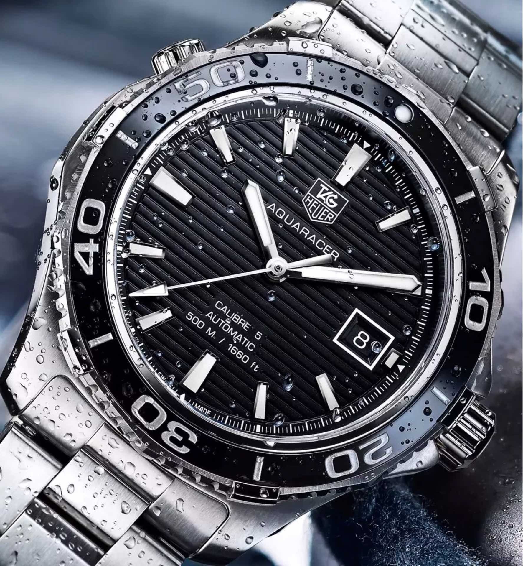 TAG Heuer Aquaracer Stainless Steel Automatic Watch view 4