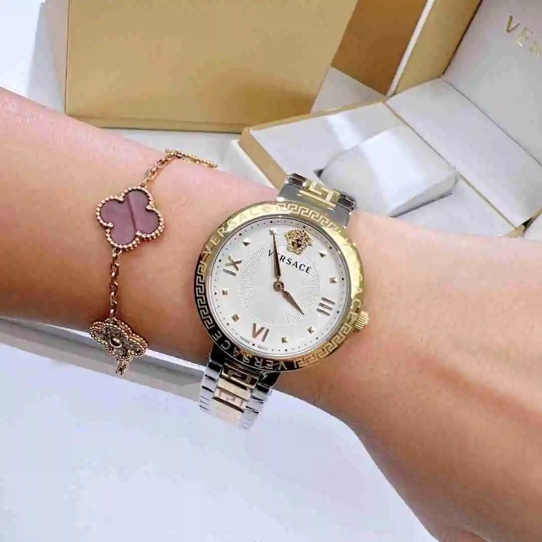 General Watches VER Versace Watch Women's Watch Paired with Original Fully Automatic Mechanical Movement Top Grade 316 Precision Steel Case with Mineral Super Strong Mirror Diameter 36cm KK02950 1 view 4