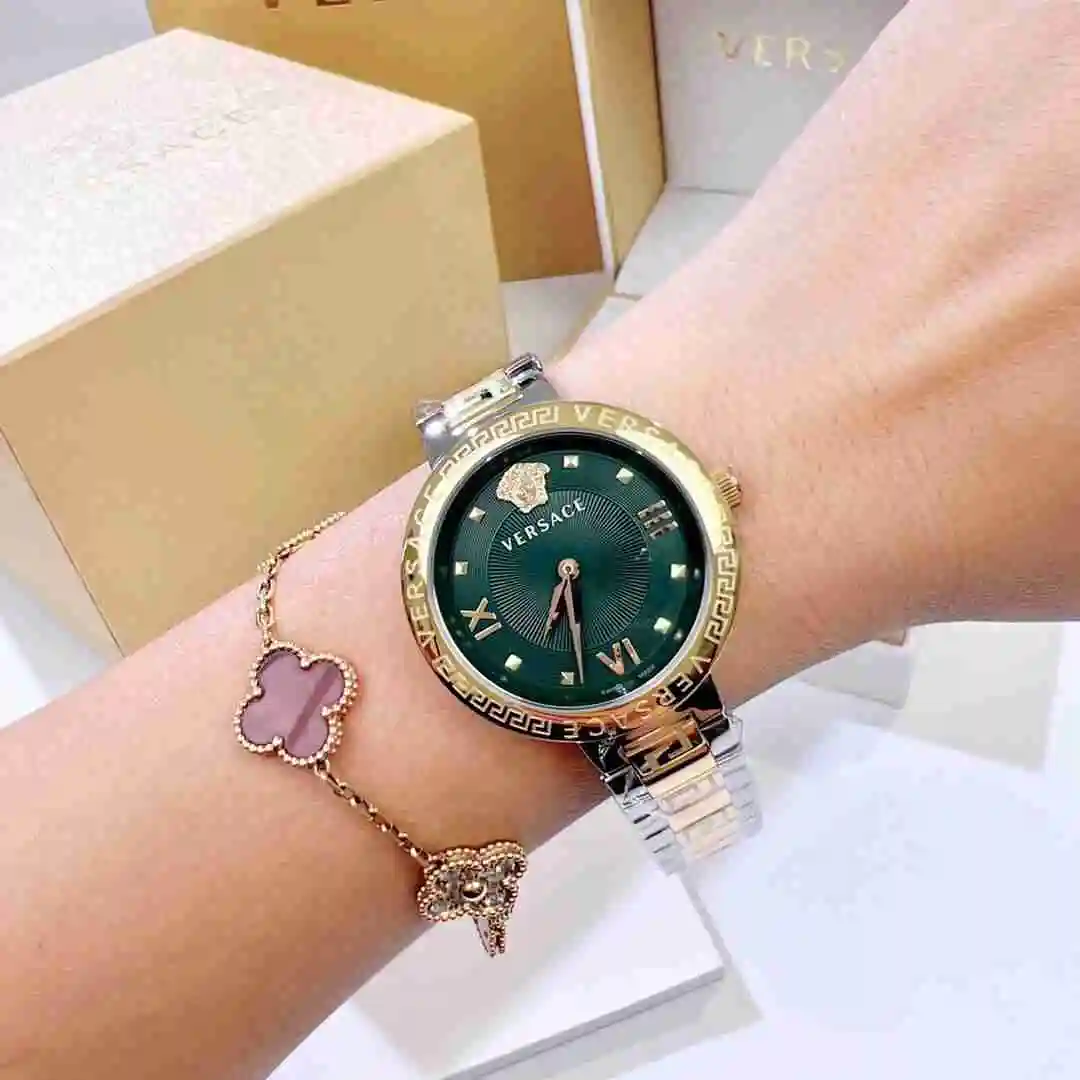 General Watches VER Versace Watch Women's Watch Paired with Original Fully Automatic Mechanical Movement Top Grade 316 Precision Steel Case with Mineral Super Strong Mirror Diameter 36cm KK02950 1 view 7