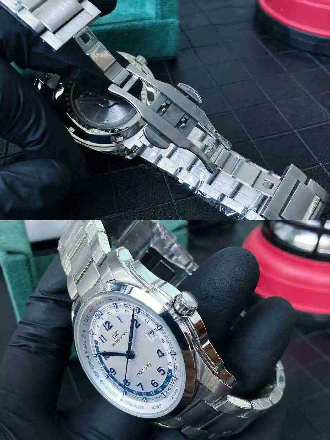 General Watches IWC Wanguo Watch Men's Watch Paired with Original Fully Automatic Mechanical Movement Top Grade 316 Precision Steel Case with Mineral Super Strong Mirror Diameter 42mm KK06250 view 2
