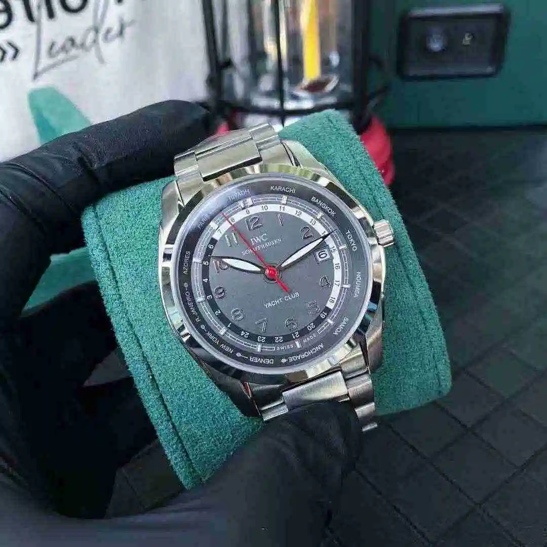 General Watches IWC Wanguo Watch Men's Watch Paired with Original Fully Automatic Mechanical Movement Top Grade 316 Precision Steel Case with Mineral Super Strong Mirror Diameter 42mm KK06250 view 6