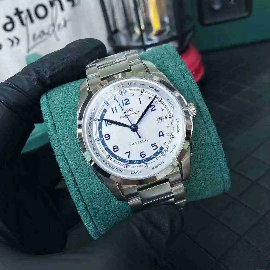 General Watches IWC Wanguo Watch Men's Watch Paired with Original Fully Automatic Mechanical Movement Top Grade 316 Precision Steel Case with Mineral Super Strong Mirror Diameter 42mm KK06250 view 7