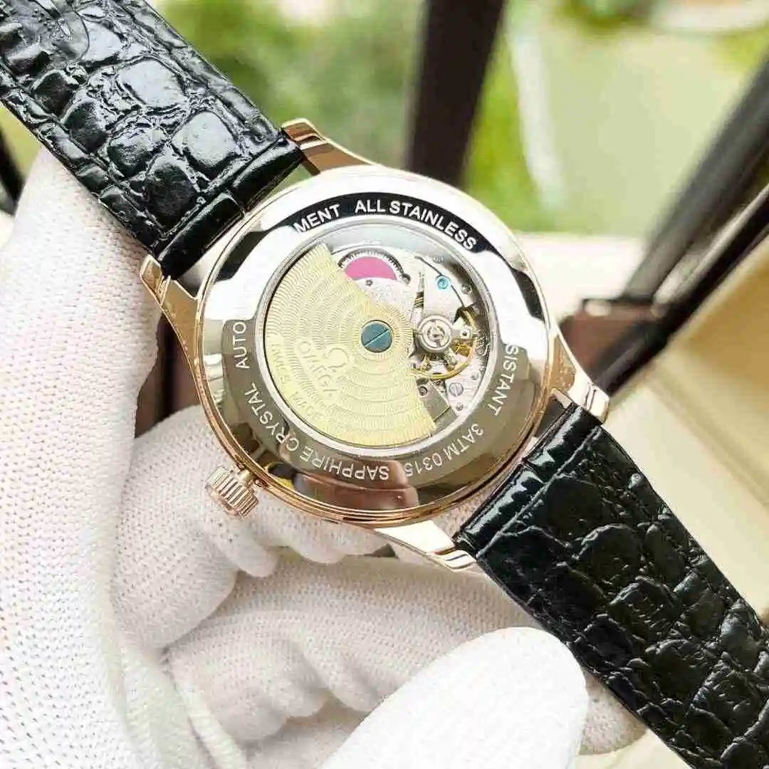 General Watches Omega Watch Men's Watch Paired with Original Fully Automatic Mechanical Movement Top Grade 316 Precision Steel Case with Mineral Super Strong Mirror Diameter 40mm KK05250 2 view 3