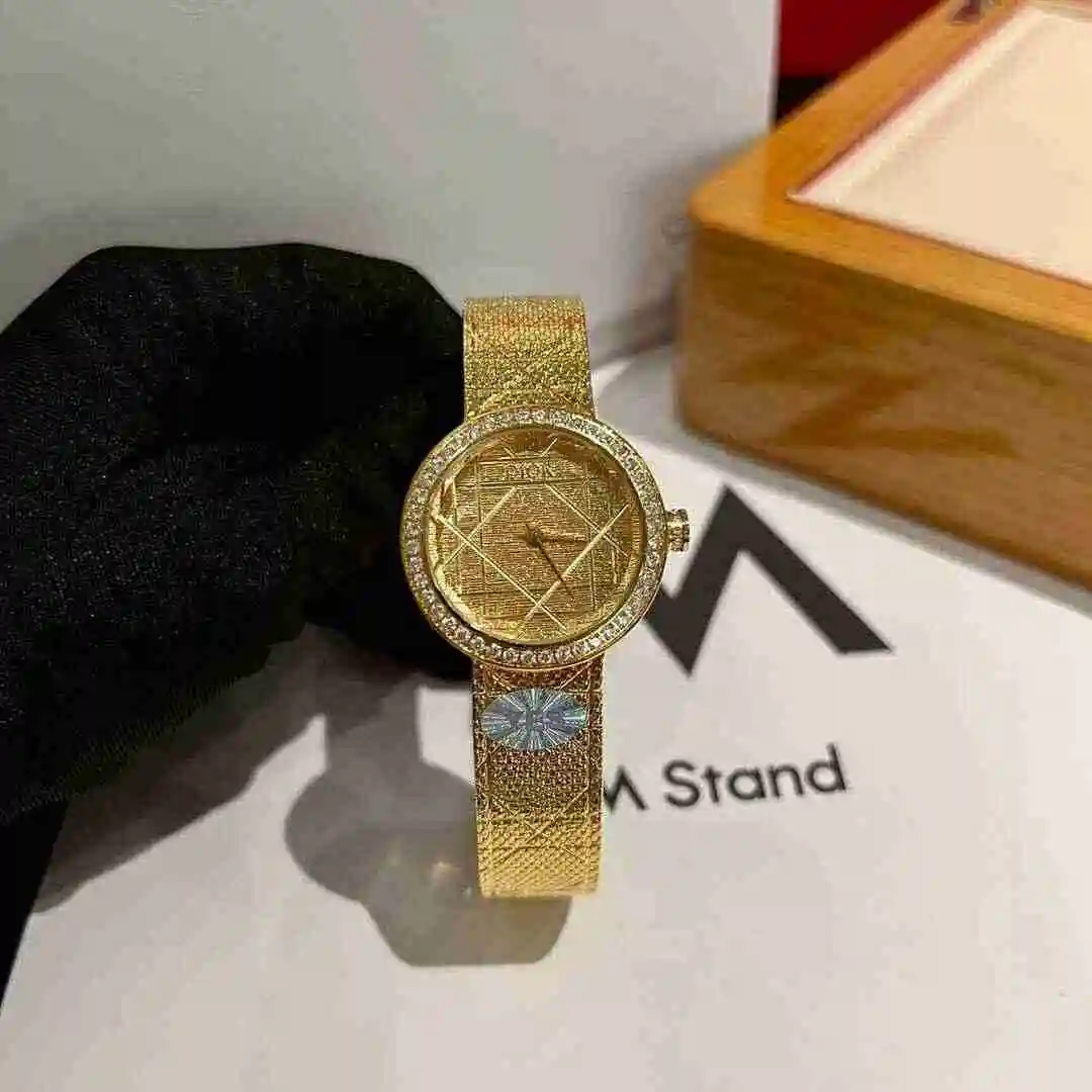 General Watches DIOR Dior Watch Women's Watch with Original Fully Automatic Mechanical Movement Top Grade 316 Precision Steel Case with Mineral Super Strong Mirror Diameter 30mm KK02450 view 6