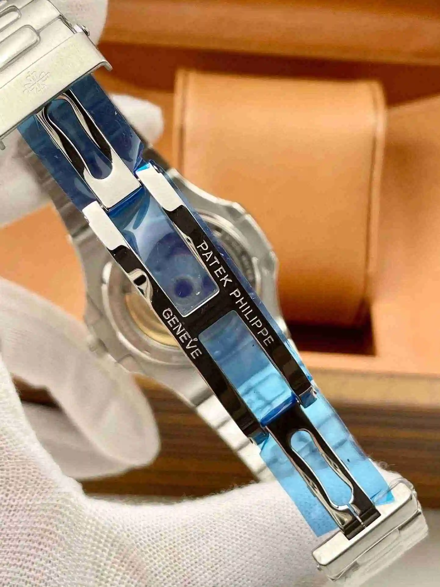 General Watches Patek Philippe Watch Men's Watch Paired with Original Fully Automatic Mechanical Movement Top Grade 316 Precision Steel Case Case with Mineral Super Strong Mirror Diameter 42mm KK03550 view 2