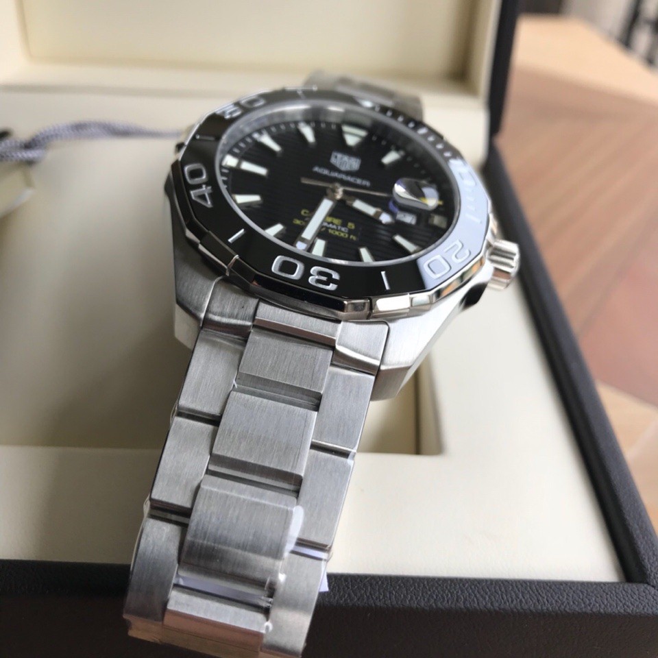 TAG Heuer Aquaracer Stainless Steel Automatic 43mm Watch view 3