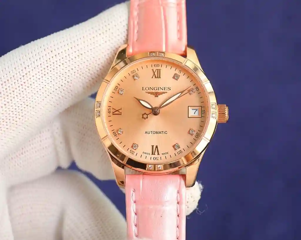 General Watches Longines white 800 gold 850 Watch view 7