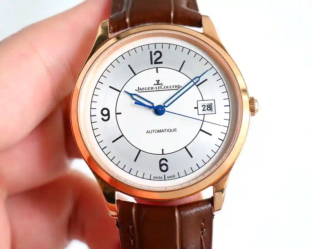 General Watches Jaeger-LeCoultre watch men's watch with original fully automatic mechanical movement top 316 stainless steel case strap mineral super mirror diameter 39mm KK09800 view 6