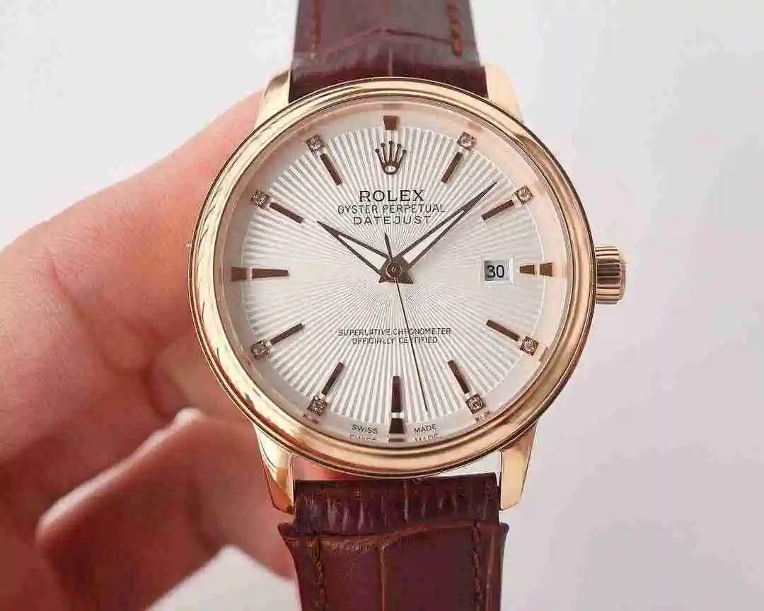 General Watches Rolex Watch Men's Watch Paired with Original Fully Automatic Mechanical Movement Top Grade 316 Precision Steel Case with Mineral Super Strong Mirror Diameter 40mm kk07500 7 view 9