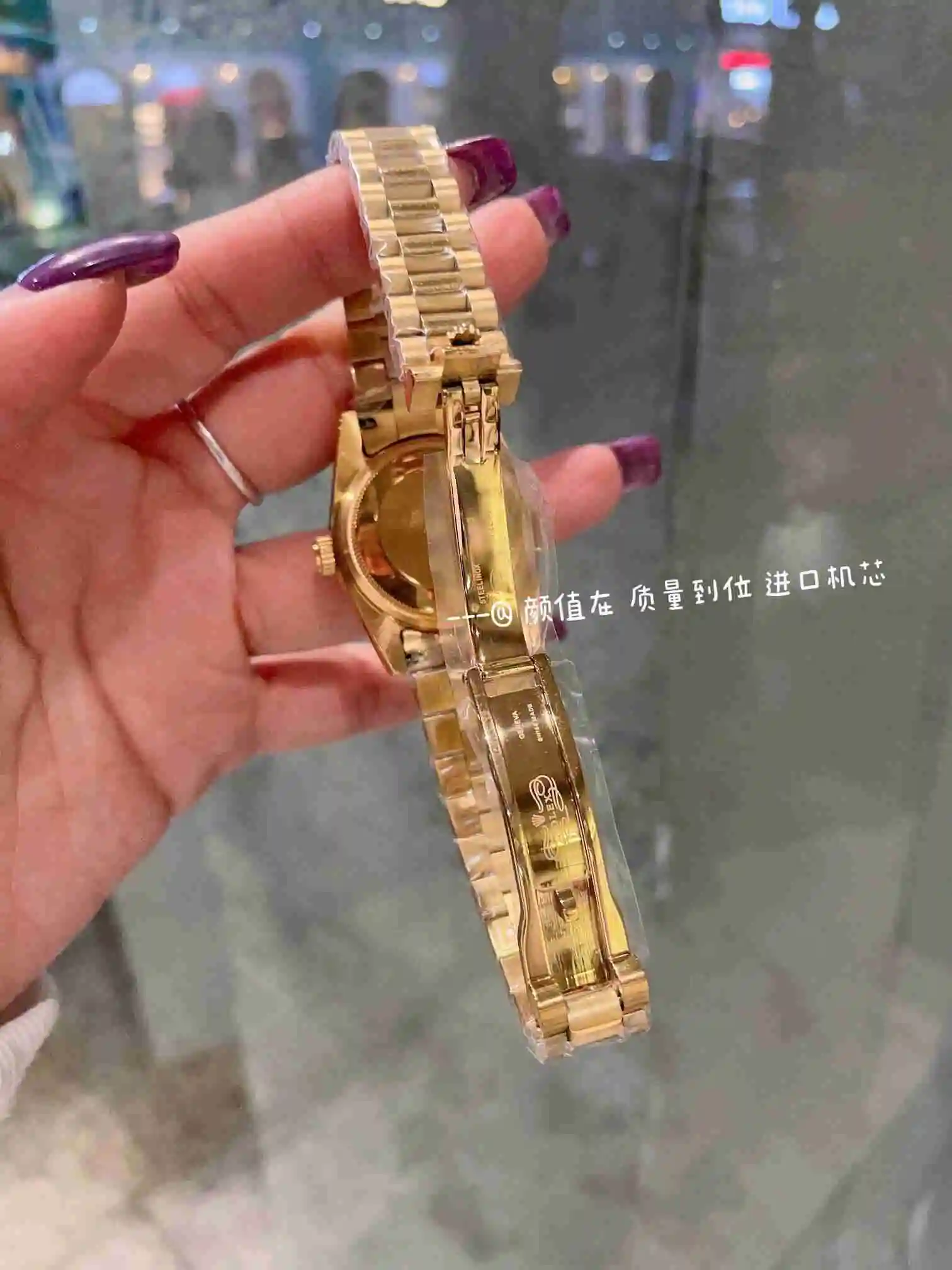 General Watches Rolex Watch Women's Watch Paired with Original Fully Automatic Mechanical Movement Top Grade 316 Precision Steel Case with Mineral Super Strong Mirror Diameter 31cm KK03050 3 view 5