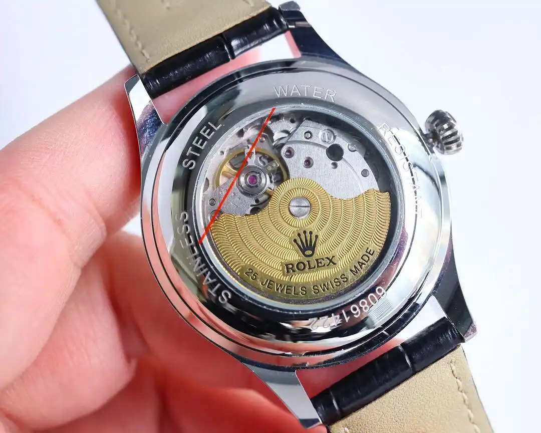 General Watches Rolex watches men's watch with original fully automatic mechanical movement top 316 stainless steel case strap mineral super mirror diameter 40mm KK06850 1 view 2