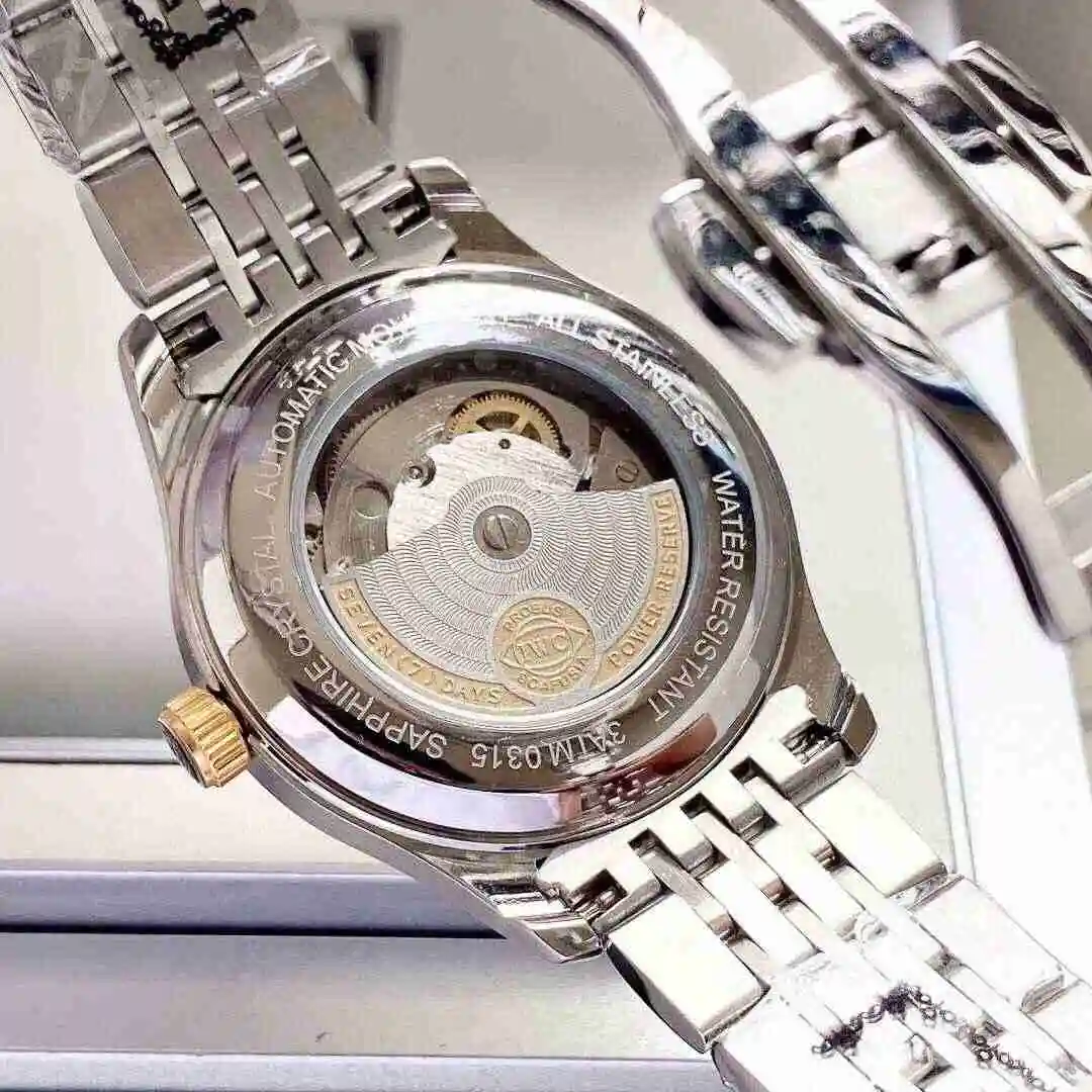 General Watches IWC Wanguo Watch Men's Watch Paired with Original Fully Automatic Mechanical Movement Top Grade 316 Precision Steel Case with Mineral Super Strong Mirror Diameter 40mm KK04250 view 2