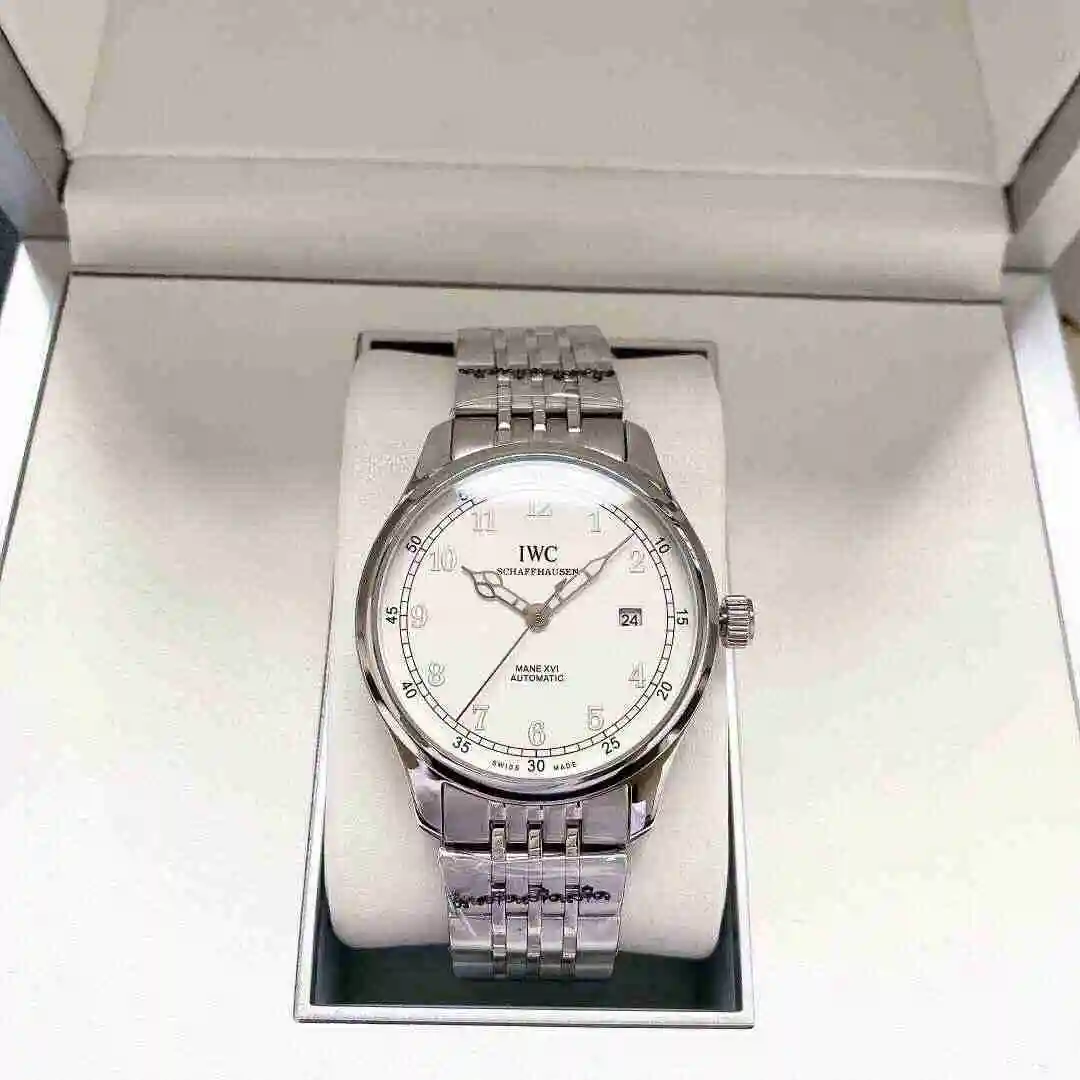 General Watches IWC Wanguo Watch Men's Watch Paired with Original Fully Automatic Mechanical Movement Top Grade 316 Precision Steel Case with Mineral Super Strong Mirror Diameter 40mm KK04250 view 5