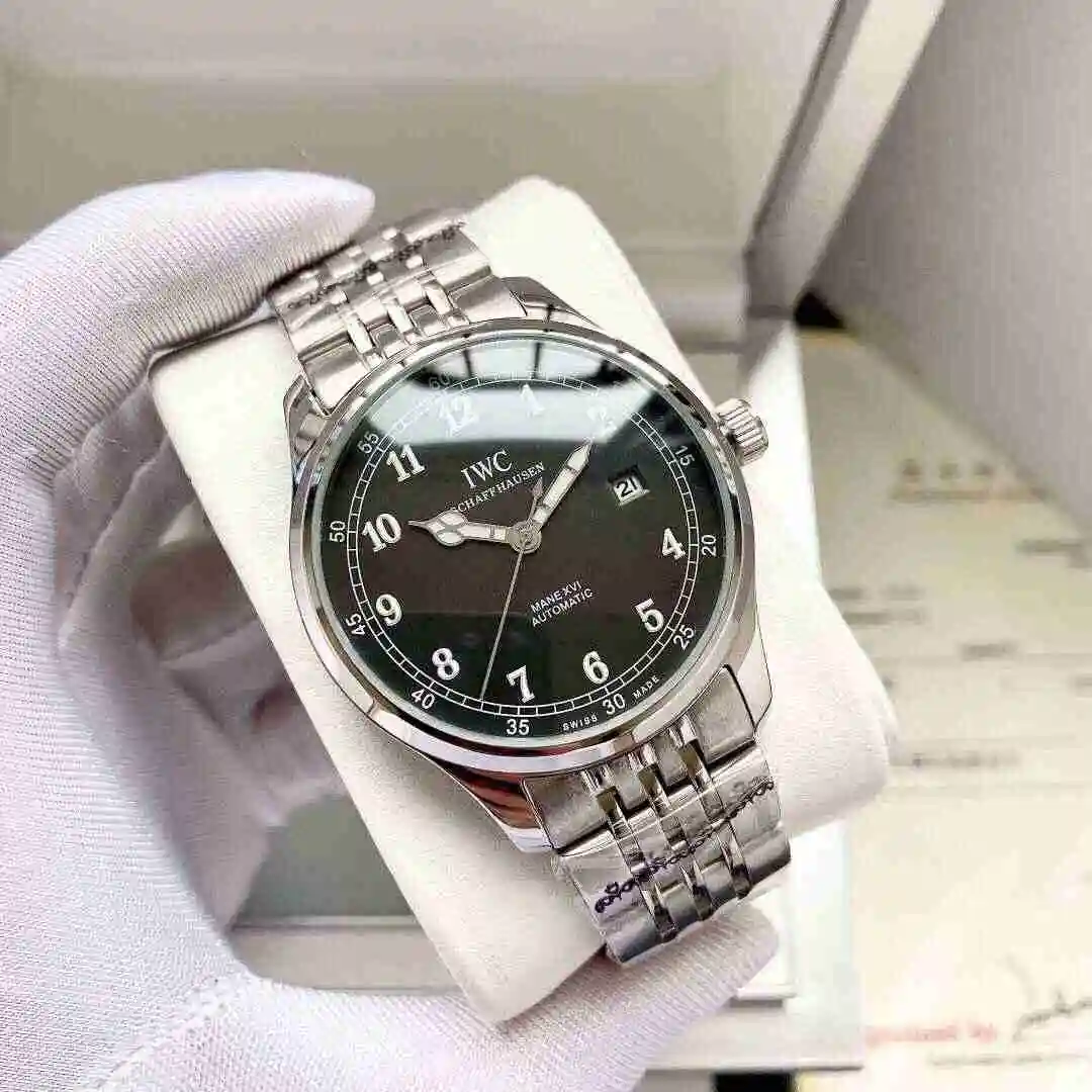 General Watches IWC Wanguo Watch Men's Watch Paired with Original Fully Automatic Mechanical Movement Top Grade 316 Precision Steel Case with Mineral Super Strong Mirror Diameter 40mm KK04250 view 7