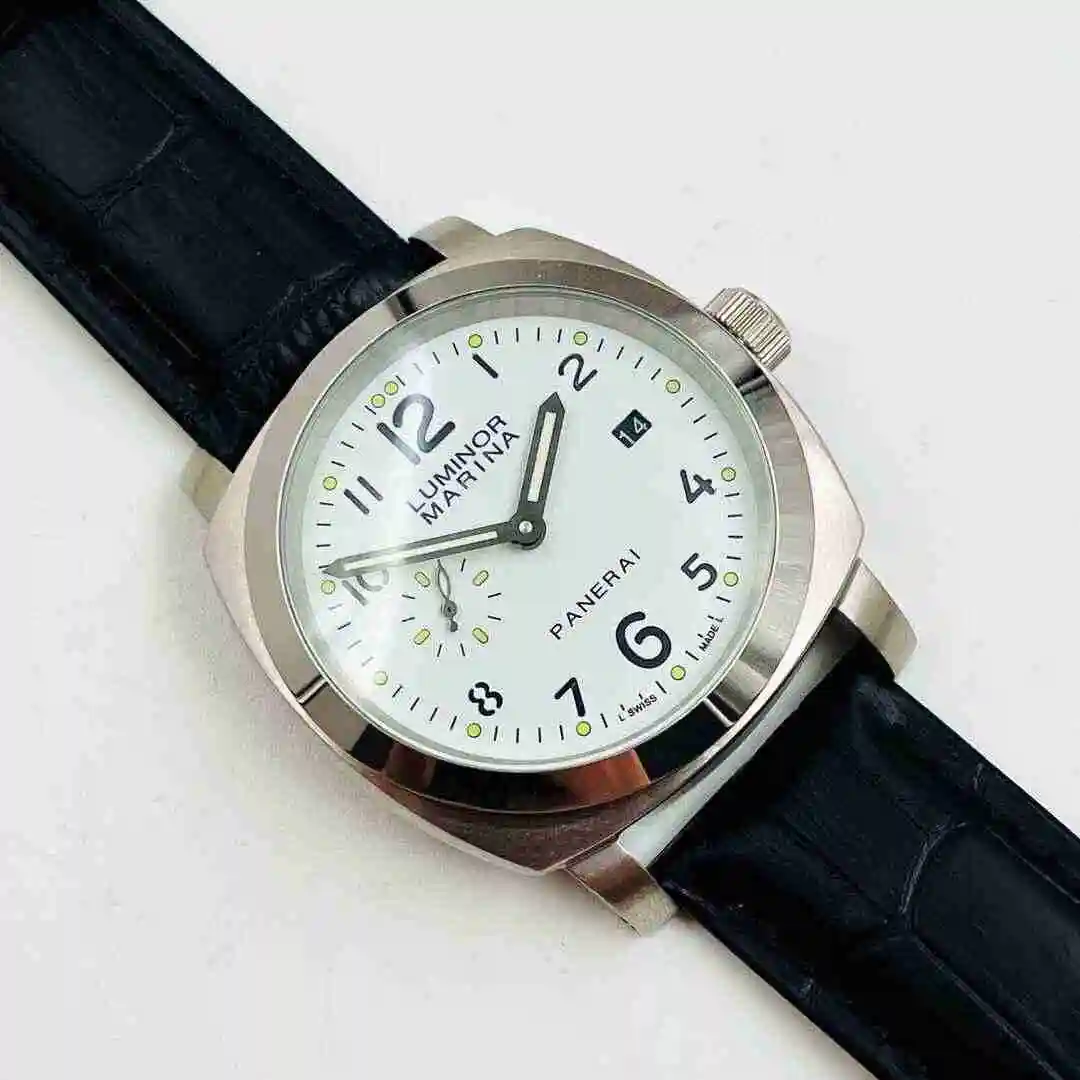 General Watches Panerai Peinahai Watch Men's Watch Paired with Original Fully Automatic Mechanical Movement Top Grade 316 Precision Steel Case with Mineral Super Strong Mirror Diameter 45mm KK04550 view 9