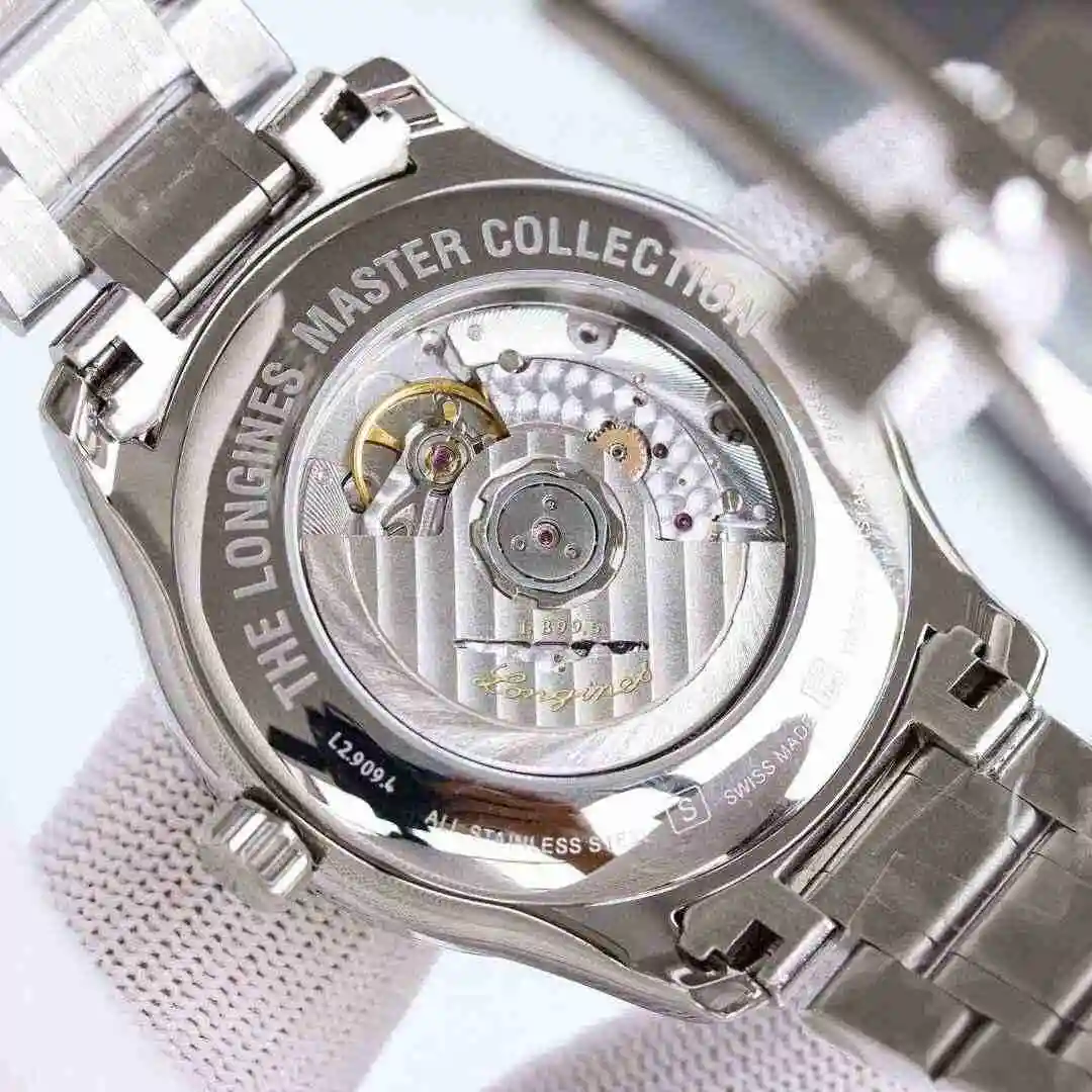 General Watches Longines watch for men with original fully automatic mechanical movement, top grade 316 precision steel case with mineral super strong mirror diameter 42mm kk011500 view 3