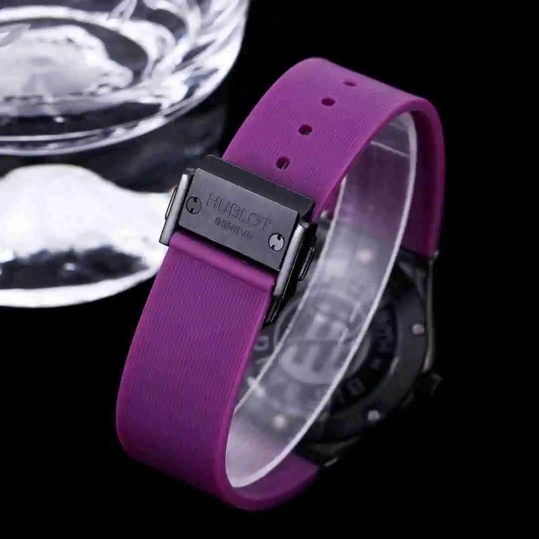 General Watches Hublot Yubo Watch Women's Watch Paired with Original Fully Automatic Mechanical Movement Top Grade 316 Precision Steel Case with Mineral Super Strong Mirror Diameter 40mm KK03350 6 view 2