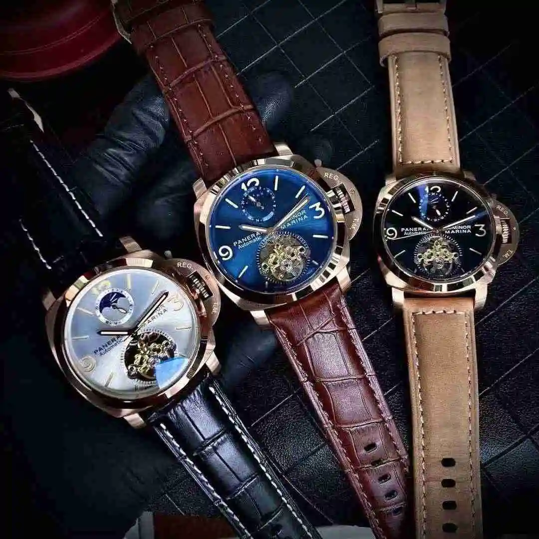 General Watches Panerai Peinahai Watch Men's Watch Paired with Original Fully Automatic Mechanical Movement Top Grade 316 Precision Steel Case with Mineral Super Strong Mirror Diameter 45mm KK06250 1 view 4