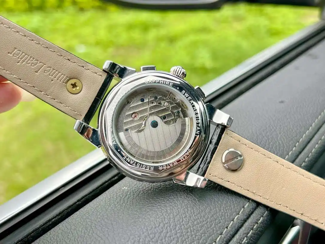 General Watches Watch, men's watch with original fully automatic mechanical movement, top 316 stainless steel case and strap, mineral super mirror, diameter 42cm KK06250 view 3