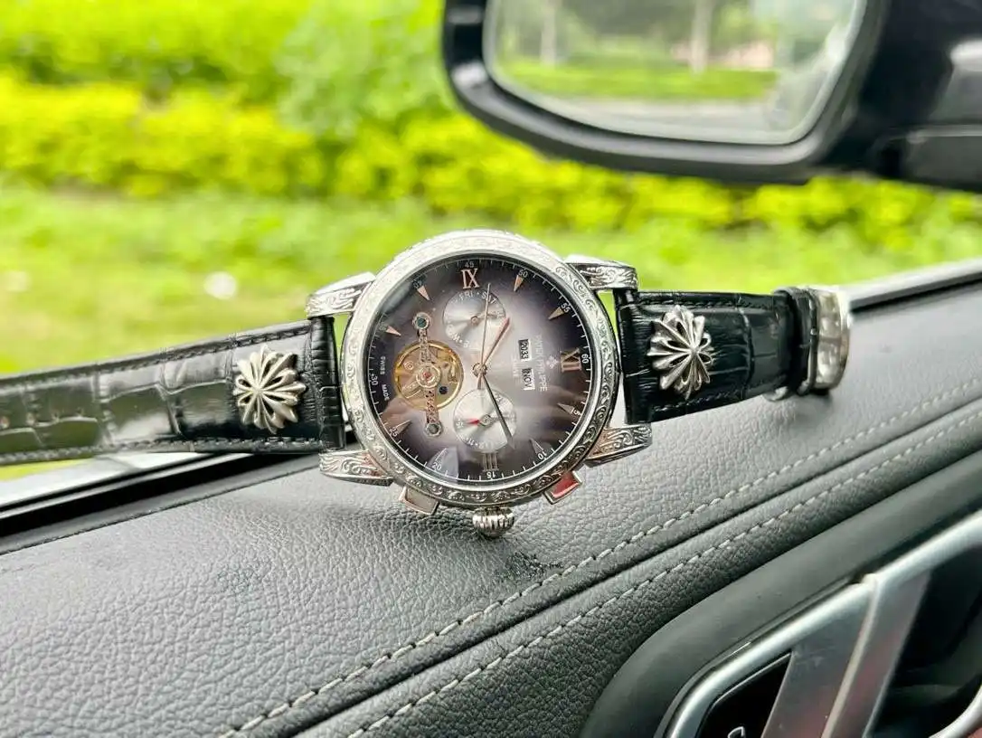 General Watches Watch, men's watch with original fully automatic mechanical movement, top 316 stainless steel case and strap, mineral super mirror, diameter 42cm KK06250 view 6