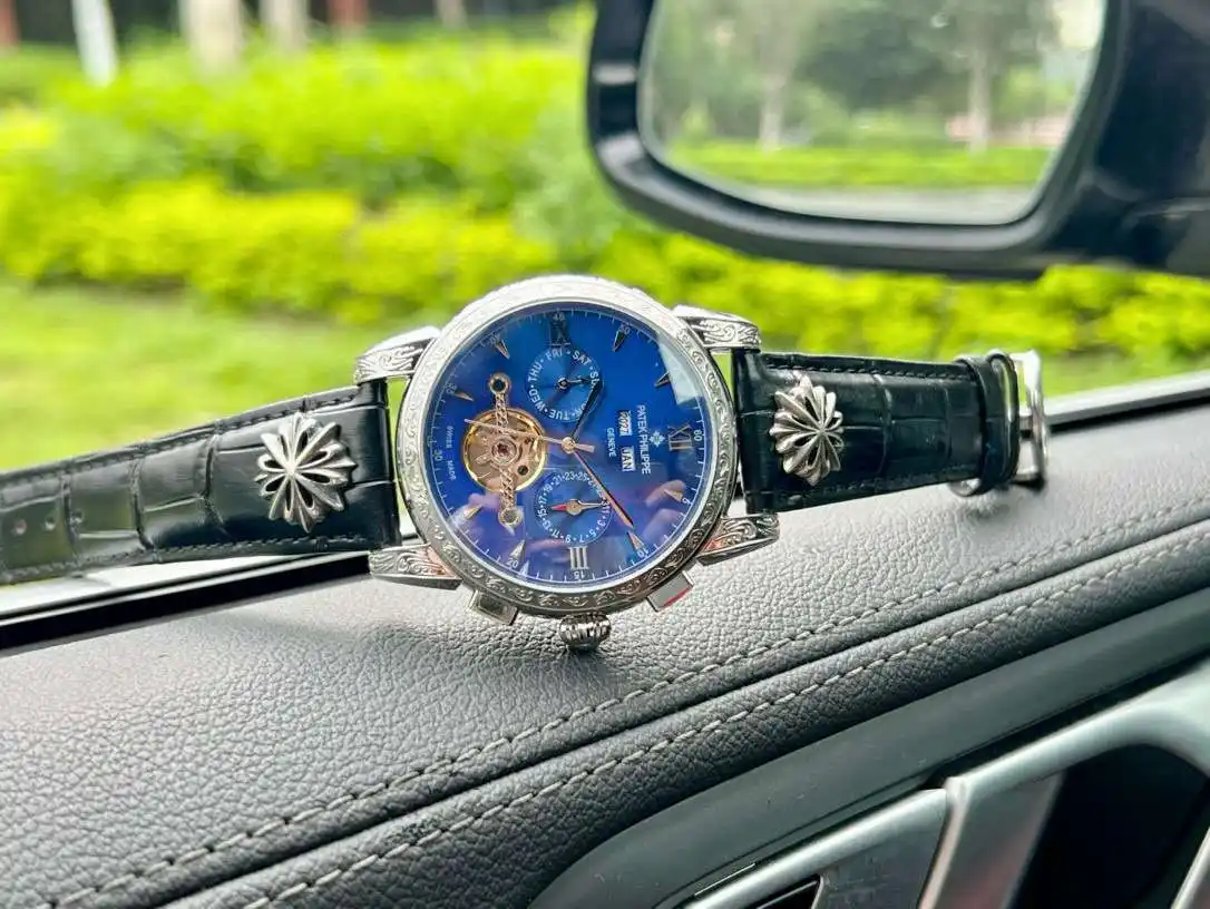 General Watches Watch, men's watch with original fully automatic mechanical movement, top 316 stainless steel case and strap, mineral super mirror, diameter 42cm KK06250 view 8