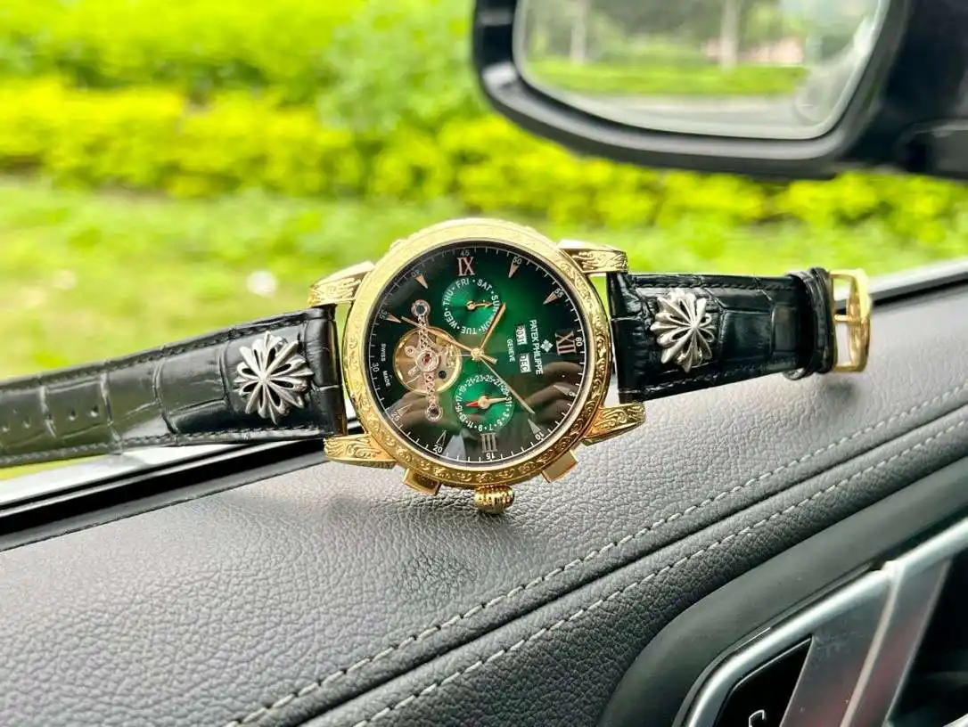General Watches Watch, men's watch with original fully automatic mechanical movement, top 316 stainless steel case and strap, mineral super mirror, diameter 42cm KK06250 view 9